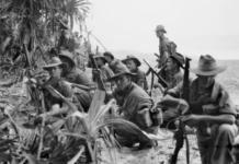 Australian infantry in Papua New Guinea