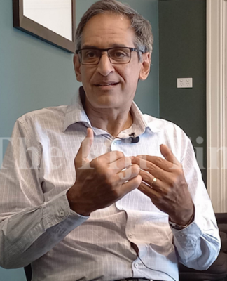 Fiji's Fiscal Review Committee chair Richard Naidu