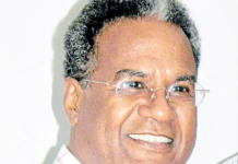 PNG chancellor Robert Igara