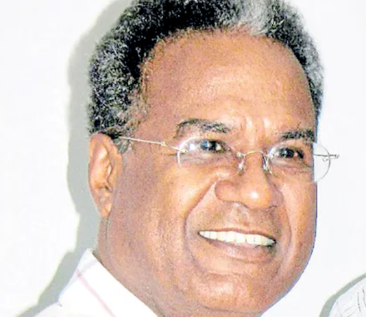 PNG chancellor Robert Igara