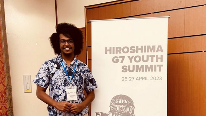 ‘I feel empowered’, says Pacific youth delegate after nuclear summit Pacific Youth delegate Tamatoa Tepuhiarii from Tahiti