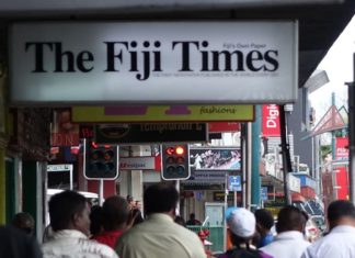 The Fiji Times headquarters on Victoria Parade, Suva