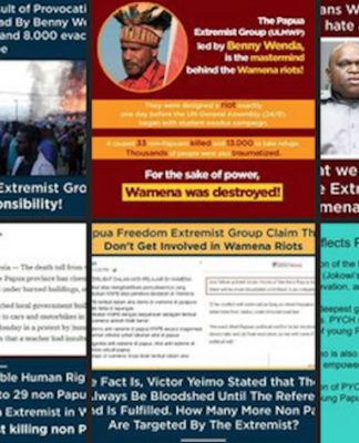Vila-based Indonesian ‘troll’ page targets Papuan advocates The "View Information" Indonesian "troll" page