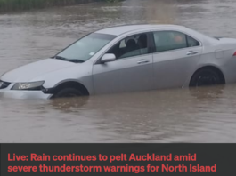 Rain continues to pelt Auckland