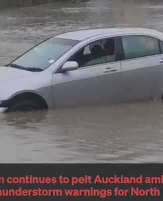 Rain continues to pelt Auckland