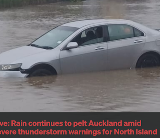 Rain continues to pelt Auckland
