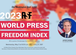 RSF's World Press Freedom Index 2023 launching today