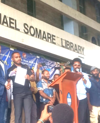 PNG's Finance Minister Rainbo Paita