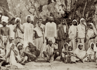 Some of the Girmitiyas, indentured labourers in Fiji