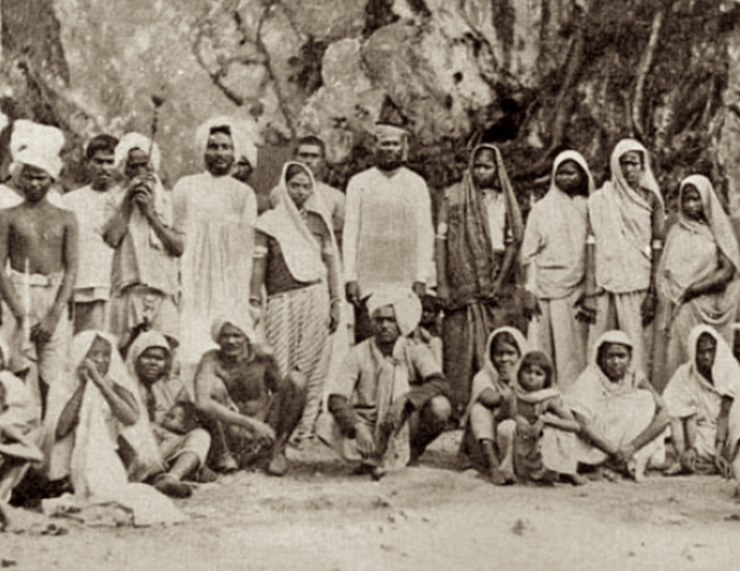Some of the Girmitiyas, indentured labourers in Fiji