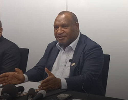 PNG'S Prime Minister James Marape