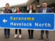 Māori road signs in the Havelock North area