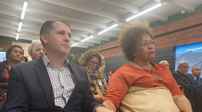 A public meeting that included government minister Michael Wood