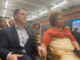 A public meeting that included government minister Michael Wood
