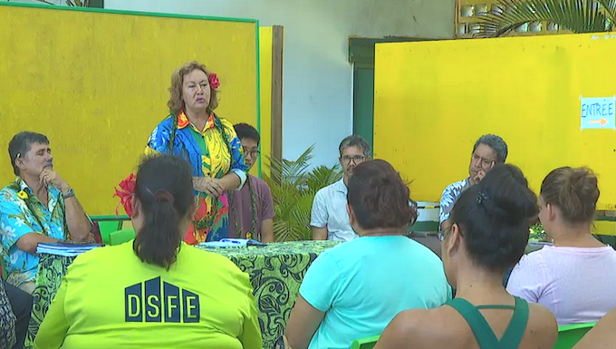 Tahiti's new Minister of Housing Minarii Galenon