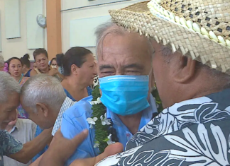 Veteran Tahitian pro-independence leader Oscar Temaru