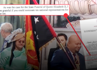 PNG's acting Chief Protocol Officer Noel Leana