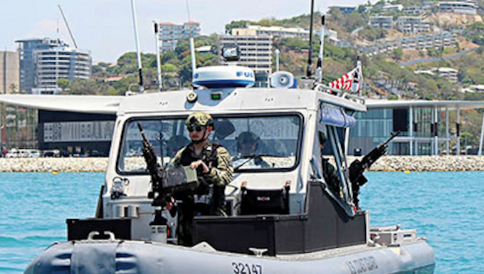 Snipers, secret service, special forces fly into PNG for superpower visit Beefing up security in Papua New Guinea's capital Port Moresby