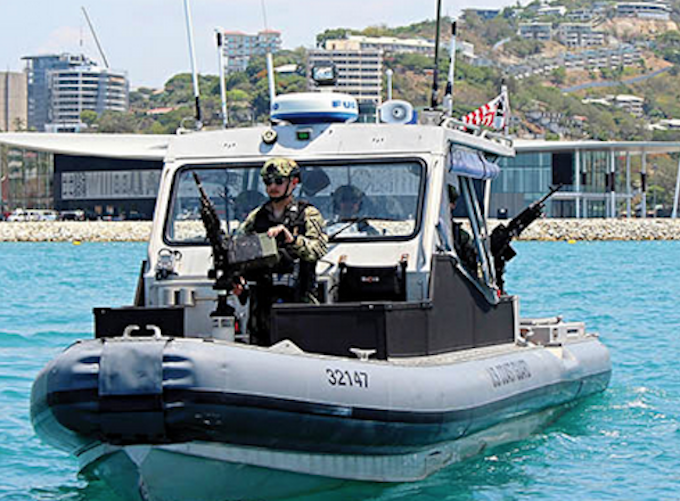 Beefing up security in Papua New Guinea's capital Port Moresby