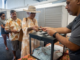 Tahitians cast their votes in the second round of the French Polynesian territorial elections