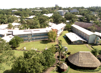 The University of the South Pacific's Laucala campus in Fiji
