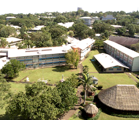 The University of the South Pacific's Laucala campus in Fiji