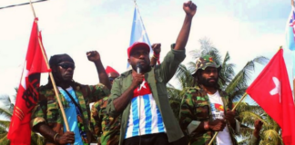 West Papua National Committee international spokesperson Victor Yeimo