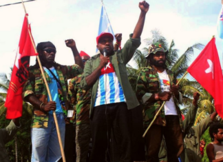 West Papua National Committee international spokesperson Victor Yeimo