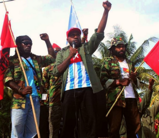 West Papua National Committee international spokesperson Victor Yeimo