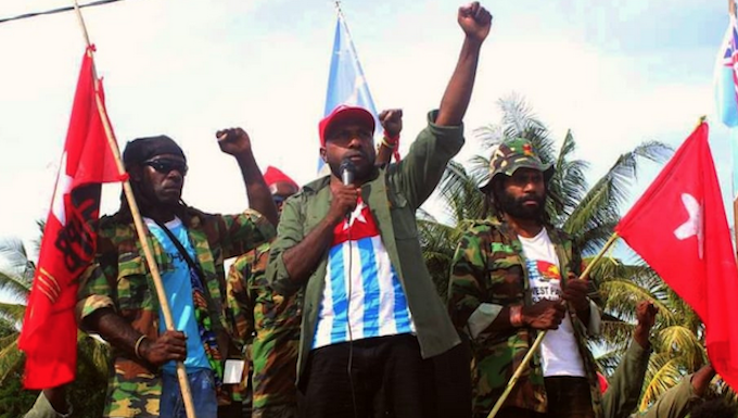 West Papua National Committee international spokesperson Victor Yeimo