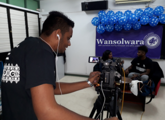 Wansolwara tests equipment during USP Open Day