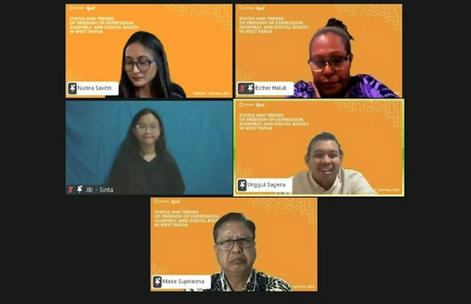 Some of the speakers at the online discussion 