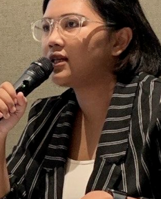 Indonesia's coordinator of the Commission for Missing Persons and Victims of Violence (Kontras) Fatia Maulidiyanti
