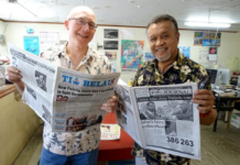 Marshall Islands Journal Giff Johnson and Tia Belau publisher Moses Uludong