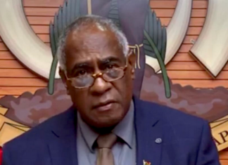 Vanuatu PM Ishmael Kalsakau