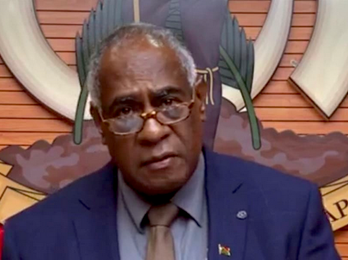 Vanuatu PM Ishmael Kalsakau