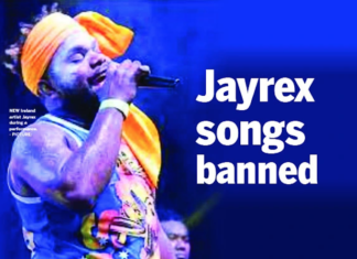 Pacific reggae singer Jayrex from PNG