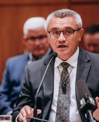 RNZ board chairman Dr Jim Mather