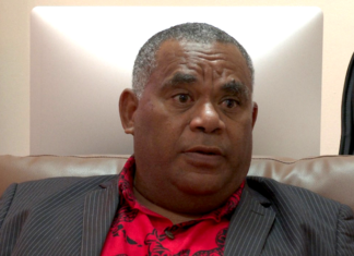 Vanuatu Deputy Prime Minister Jotham Napat