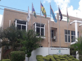 The Melanesian Spearhead Secretariat office in Port Vila