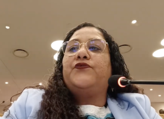 FLNKS permanent representative at the UN Magalie Tingal-Lémé