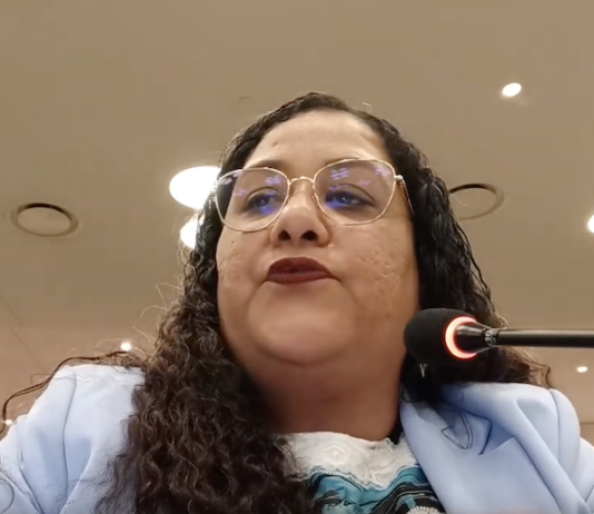 FLNKS permanent representative at the UN Magalie Tingal-Lémé
