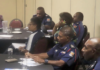 PNG police at the governance workshop in Port Moresby yesterday