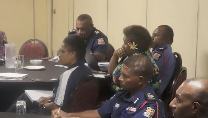 PNG police ‘lack accountability, governance’, warns commissioner PNG police at the governance workshop in Port Moresby yesterday
