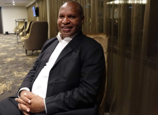 PNG Trade Minister Richard Maru