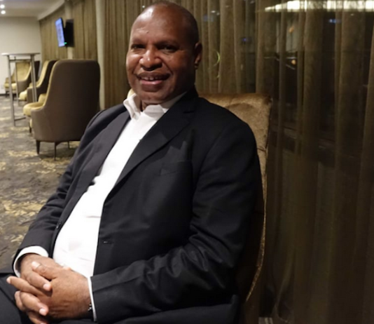 PNG Trade Minister Richard Maru