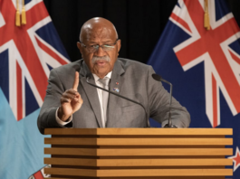 Fiji Prime Minister Sitiveni Rabuka