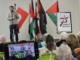 Author Antony Loewenstein speaking about his new book, The Palestine Laboratory, in Auckland last night