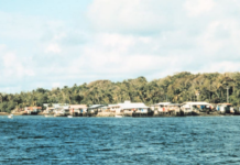 Colonia, the capital of the state of Yap