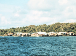 Colonia, the capital of the state of Yap